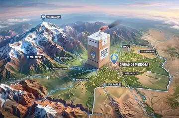 Mapa pol�tico local