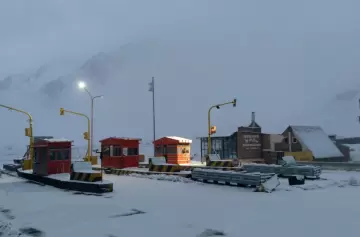 Fuerte temporal en alta monta�a