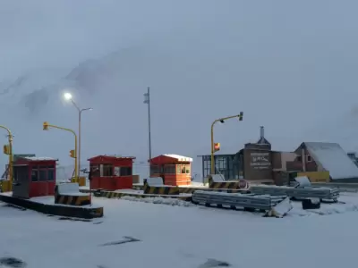 Fuerte temporal en alta monta�a