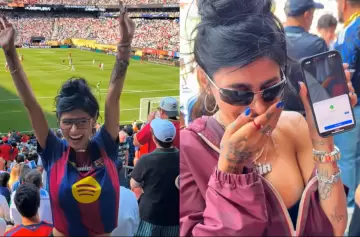 Tras el cruce con Rosal�a, Mia Khalifa se burl� de Enzo Fern�ndez.