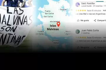 Invasi�n digital en Malvinas.