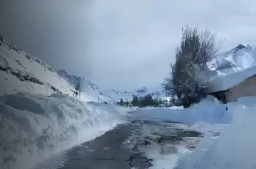 Temporal en Penitentes: mendocino relata el aislamiento por nieve