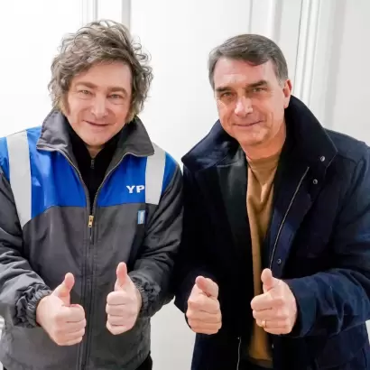 Milei y Bolsonaro