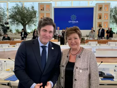 Kristalina Georgieva llega al pa�s con una agenda clave: reuni�n con el Presidente, visita a Vaca Muerta y la negociaci�n por US$ 850 millones.